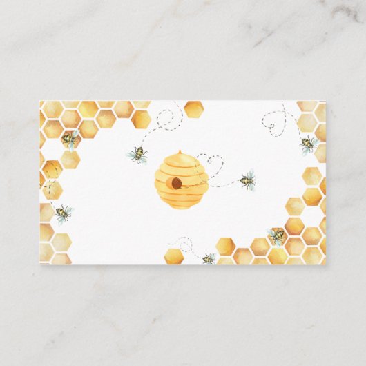 Oh Babee Boeken voor Baby shower Behuizing Kaart (Achterkant)