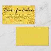 Oh Babee Books for Baby Enclosure Card Informatiekaartje (Voorkant / Achterkant)