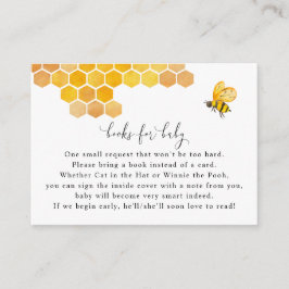 Oh Babee Books for Baby Request Enclosure Kaart