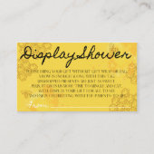 Oh Babee Display Shower Enclosure Kaart (Voorkant)