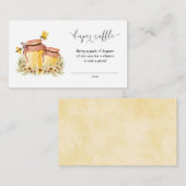 Oh Babee Waterverf is een luierraffle Kaart (Voorkant / Achterkant)