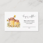 Oh Babee Waterverf is een luierraffle Kaart (Voorkant)