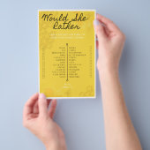 Oh Babee zou ze een ander spelletje zijn Flyer (Hand)