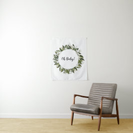 Oh Baby Achtergrond Oh Baby Banner Wandtapijt Wandkleed