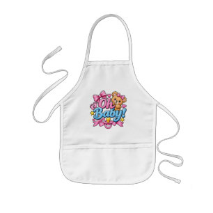 Oh Baby! Baby Shower Feestelijke Vormgeving Kinder Schort