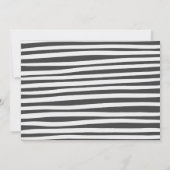 Oh baby, baby shower feestuitnodiging kaart (Achterkant)