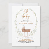 Oh Baby, Baby shower, Genderneutraal Kaart (Voorkant)