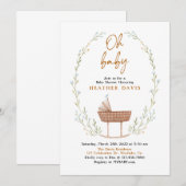 Oh Baby, Baby shower, Genderneutraal Kaart (Voorkant / Achterkant)