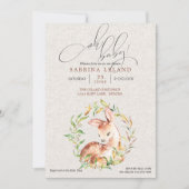 Oh Baby! Baby Shower Herten & Jong in Bladrijke Kr Kaart (Voorkant)