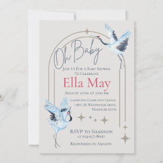 Oh Baby, Baby Shower Invitation Kaart