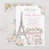 Oh Baby Baby shower Kaart (Voorkant / Achterkant)