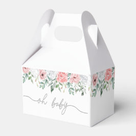 OH BABY, BABY SHOWER PARTY LEVERT SERVETTEN PAPIER BEDANKDOOSJES