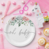 OH BABY, BABY SHOWER PARTY LEVERT SERVETTEN PAPIEREN BORDJE (Feest)