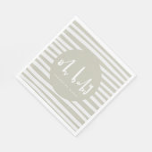 Oh baby, baby shower party servetten (Hoek)