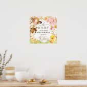 Oh Baby Baby shower Poster (Keuken)