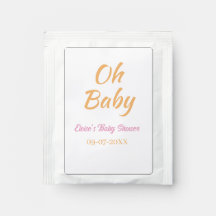 OH BABY BABY SHOWER SINAASAPPEL PAARS EENVOUDIG MI