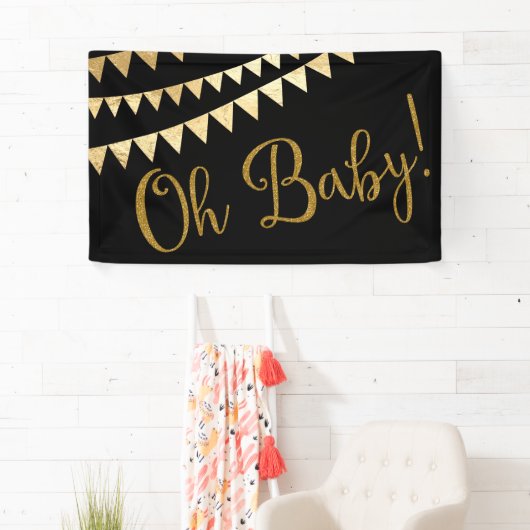 Oh Baby Baby shower Spandoek (Insitu)