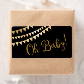 Oh Baby Baby shower waterfles Etiket (Insitu)