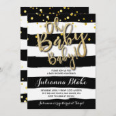 Oh Baby Baby Tweeling Baby Shower Uitnodiging (Voorkant / Achterkant)