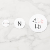 Oh baby baby twin baby shower confetti (Voorkanten)