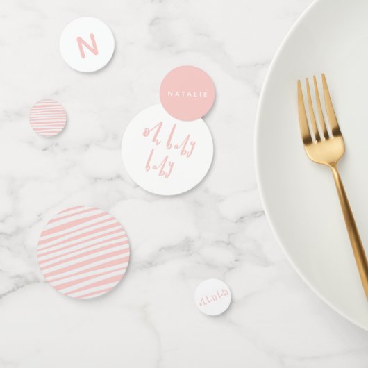 Oh baby baby twin baby shower confetti (Groep)