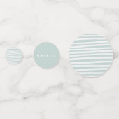 Oh baby baby twin baby shower confetti (Achterkanten)