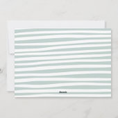 Oh baby baby twin baby shower uitnodiging (Achterkant)