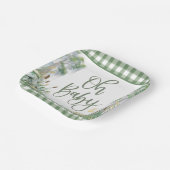 Oh Baby Bayou Swamp Baby shower Papieren Bordje (Gebogen)