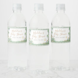 Oh Baby Bayou Swamp Waterflesetiketten Waterfles Etiket