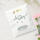 Oh baby bedankzakje (Gezegeld)