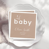 Oh Baby Beige Servet