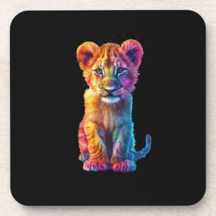 Oh Baby Big Cat Cub Bier Onderzetter