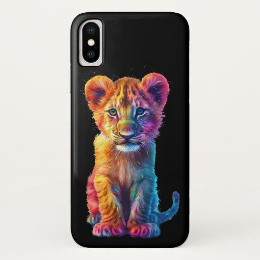 Oh Baby Big Cat Cub Case-Mate iPhone Case (Achterkant)
