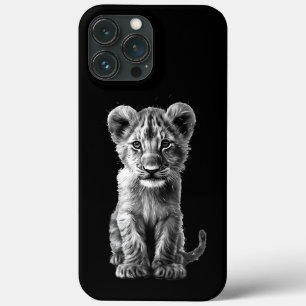 Oh Baby Big Cat Cub Grey Case-Mate iPhone Case