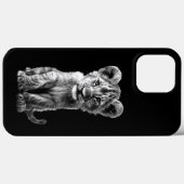 Oh Baby Big Cat Cub Grey Case-Mate iPhone Case (Achterkant (horizontaal))