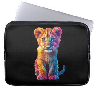 Oh Baby Big Cat Cub Laptop Sleeve