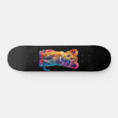 Oh Baby Big Cat Cub Persoonlijk Skateboard (Horizontaal)