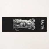 Oh Baby Big Cat Cub Persoonlijk Yogamat (Voorkant (horizontaal))