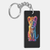 Oh Baby Big Cat Cub Sleutelhanger (Voorkant Links)
