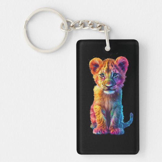 Oh Baby Big Cat Cub Sleutelhanger (Voorkant)
