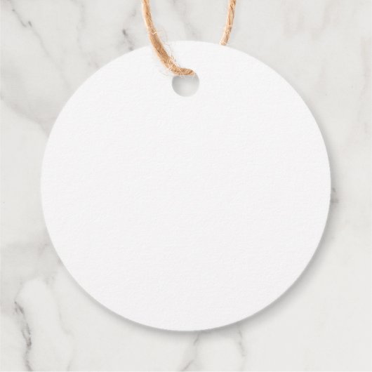 Oh Baby Blauwe Ballonnen Jongen Baby shower Bedankjes Labels (Achterkant)