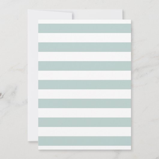 Oh Baby Blue Donut Boy Baby shower Kaart (Achterkant)