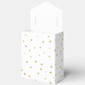 Oh Baby Blue Gold Ginkgo Leaf Baby shower Bedankdoosjes (Open)