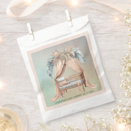 Oh Baby boho baby shower Bedankzakje