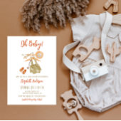 Oh Baby Boho Baby shower Uitnodiging