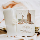 Oh Baby Boho Genderneutraal Baby shower Kaart