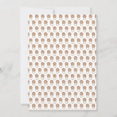 Oh Baby Boho Kleding Speelgoed Jongen Baby shower Kaart (Achterkant)