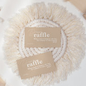 Oh Baby Boho Modern Eenvoudig Baby shower luid Informatiekaartje