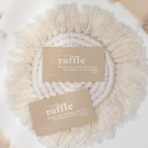 Oh Baby Boho Modern Eenvoudig Baby shower luid Informatiekaartje