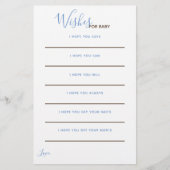 Oh Baby Boy Little Pumpkin wenst Baby kaarten (Voorkant)